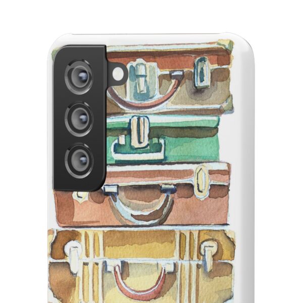 Suitcases stack Snap Cases Custom Phone Cases For Samsung Google Pixel and iPhone Lines - Image 109