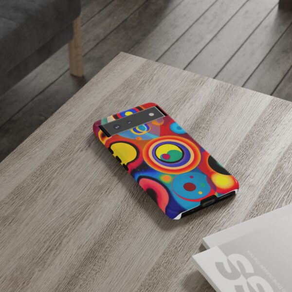 Rainbow Designs Circles in Circles On Tough Cases Custom Phone Cases For iPhone Google Pixel and Samsung Series - Image 72