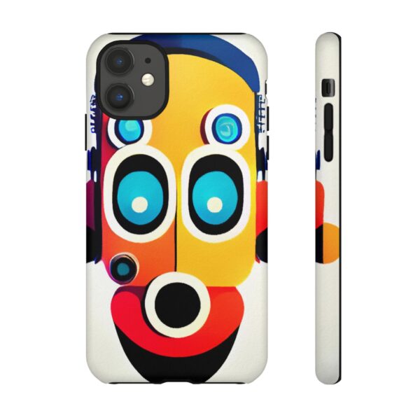 Rainbow Designs Robot On Tough Cases Custom Phone Cases For iPhone Google Pixel and Samsung Series - Image 20