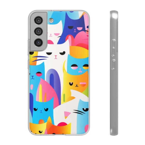 Cute Kitten Flexi Cases 1 For iPhone and Samsung - Image 180