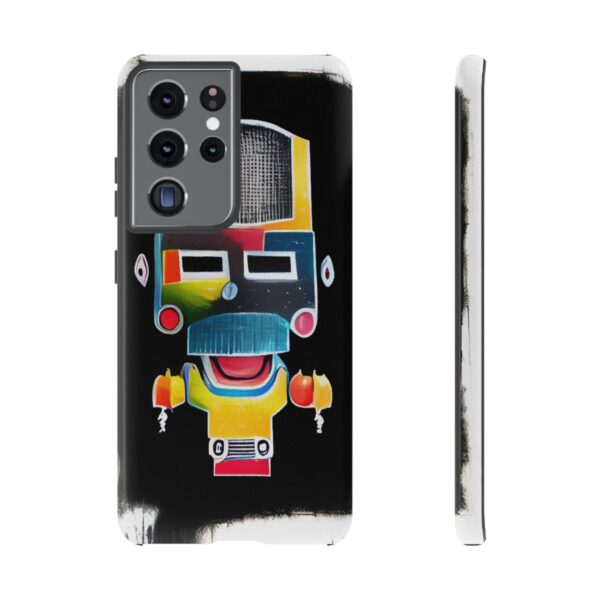 Rainbow Designs Robot On Tough Cases Custom Phone Cases For iPhone Google Pixel and Samsung Series - Image 63