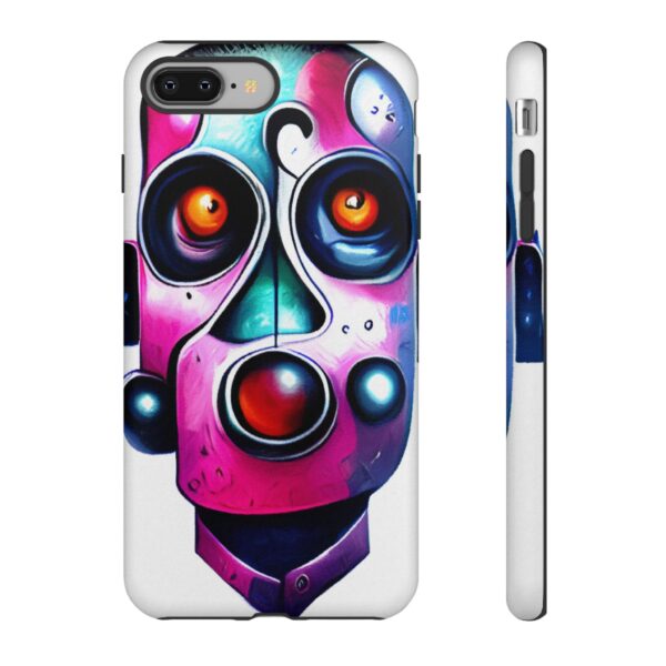 Rainbow Designs Robot On Tough Cases Custom Phone Cases For iPhone Google Pixel and Samsung Series - Image 4