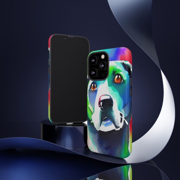 Dog Portrait On Tough Cases Custom Phone Cases For iPhone Google Pixel and Samsung Series - Image 48