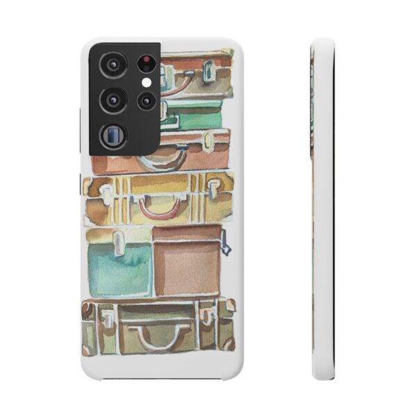 Suitcases stack Snap Cases Custom Phone Cases For Samsung Google Pixel and iPhone Lines - Image 122