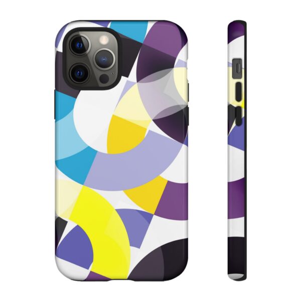 Rainbow Designs Rings On Tough Cases Custom Phone Cases For iPhone Google Pixel and Samsung Series - Image 35