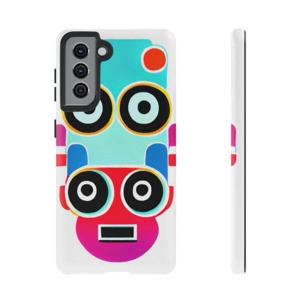 Rainbow Designs Robot On Tough Cases Custom Phone Cases For iPhone Google Pixel and Samsung Series - Image 57