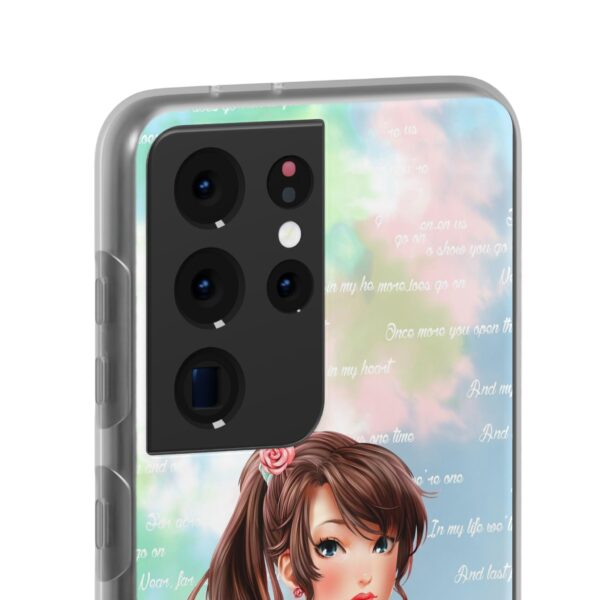 Girl With Flowers Flexi Cases for Samsung and iPhone - Image 162