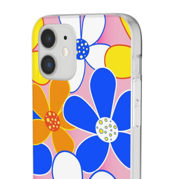 Cartoon Flowers Flexi Cases For iPhone and Samsung - Image 47