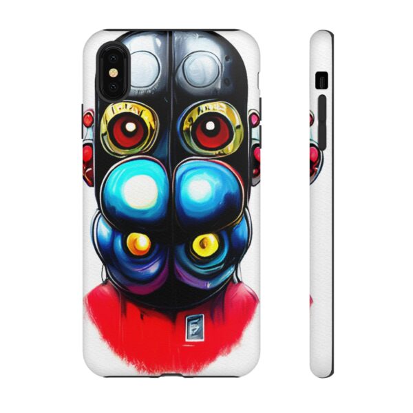 Rainbow Designs Robot On Tough Cases Custom Phone Cases For iPhone Google Pixel and Samsung Series - Image 12