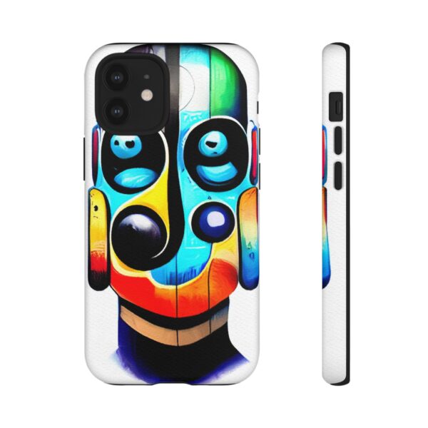 Rainbow Designs Robot On Tough Cases Custom Phone Cases For iPhone Google Pixel and Samsung Series - Image 32