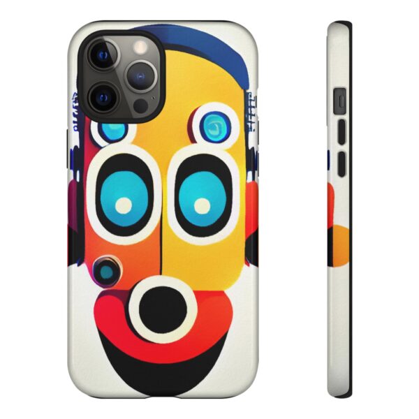 Rainbow Designs Robot On Tough Cases Custom Phone Cases For iPhone Google Pixel and Samsung Series - Image 37