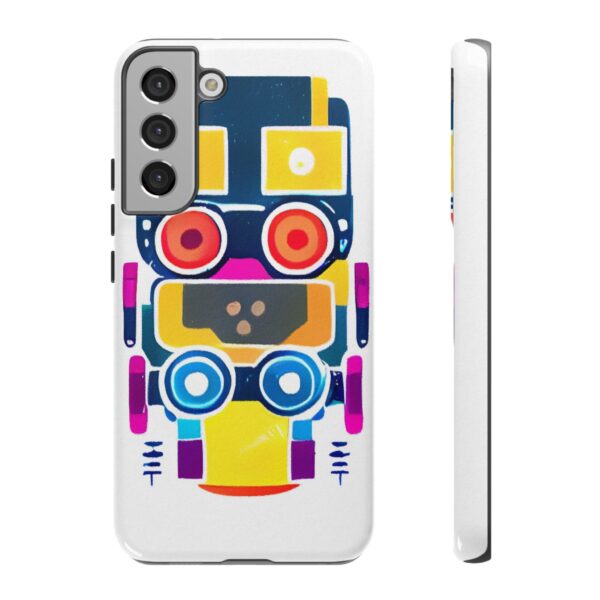 Rainbow Designs Robot On Tough Cases Custom Phone Cases For iPhone Google Pixel and Samsung Series - Image 87