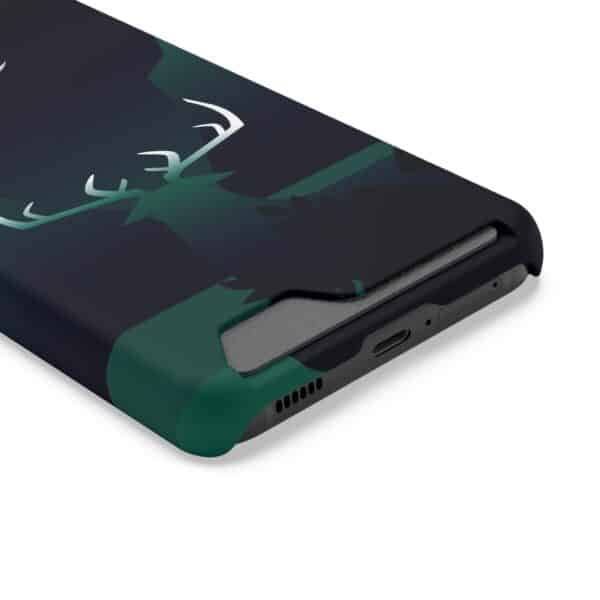 Rainbow Designs Deer On Phone Case With Card Holder Custom Phone Case For iPhone and Samsung - Image 54