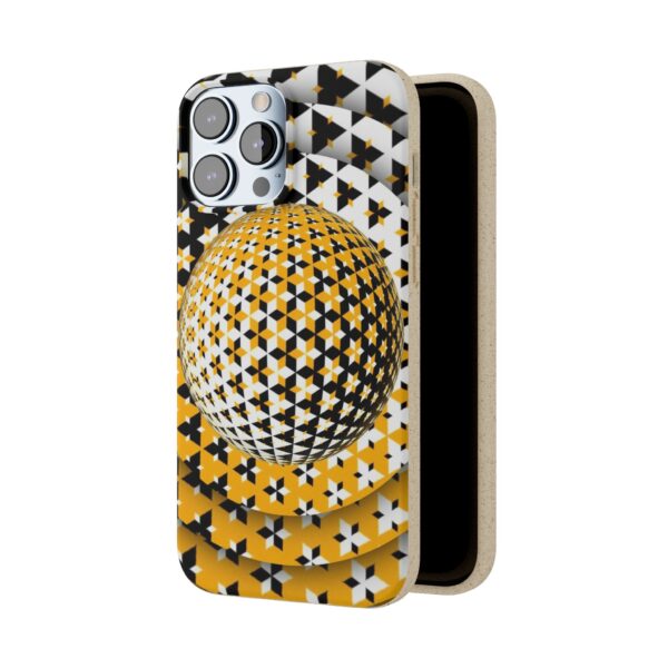 Yellow Gold Sphere Biodegradable Cases For iPhone and Samsung - Image 98