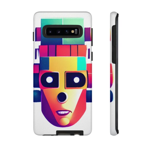 Rainbow Designs Robot On Tough Cases Custom Phone Cases For iPhone Google Pixel and Samsung Series - Image 18