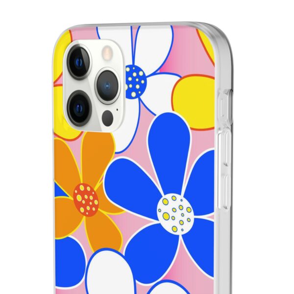 Cartoon Flowers Flexi Cases For iPhone and Samsung - Image 50