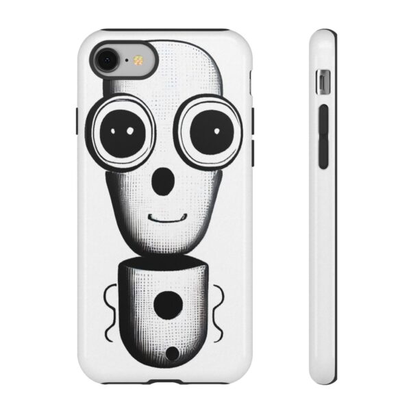 Rainbow Designs Robot On Tough Cases Custom Phone Cases For iPhone Google Pixel and Samsung Series