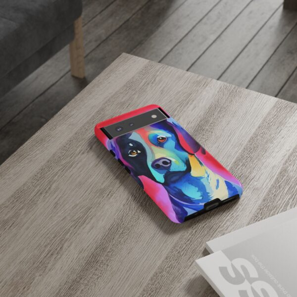 Rainbow Designs Dog Portrait On Tough Cases Custom Phone Cases For iPhone Google Pixel and Samsung Series - Image 72