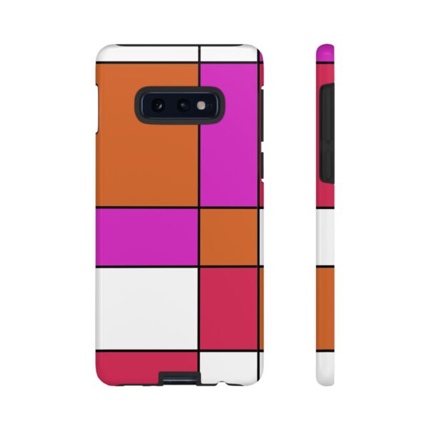 Rainbow Designs Mondrian Art On Tough Cases Custom Phone Cases For iPhone Google Pixel and Samsung Series - Image 13