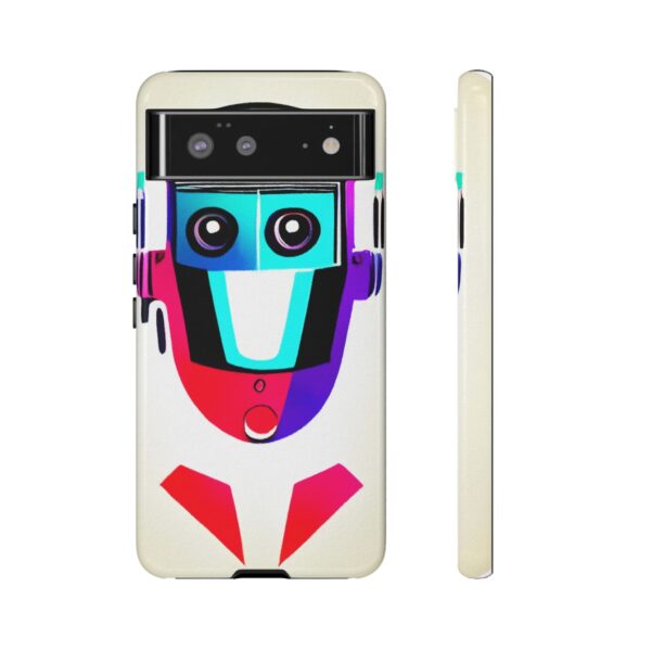 Rainbow Designs Robot On Tough Cases Custom Phone Cases For iPhone Google Pixel and Samsung Series - Image 71