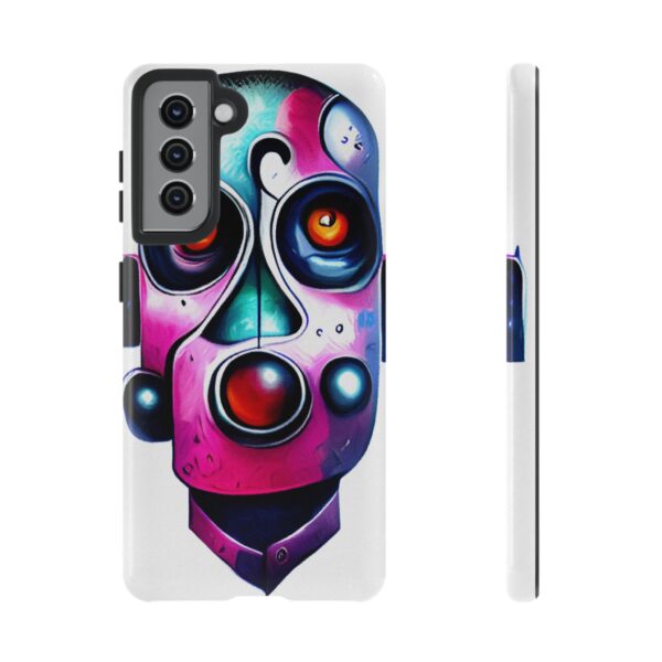 Rainbow Designs Robot On Tough Cases Custom Phone Cases For iPhone Google Pixel and Samsung Series - Image 55