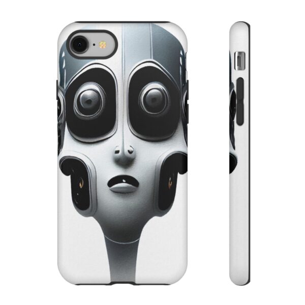 Rainbow Designs Robot On Tough Cases Custom Phone Cases For iPhone Google Pixel and Samsung Series. - Image 2