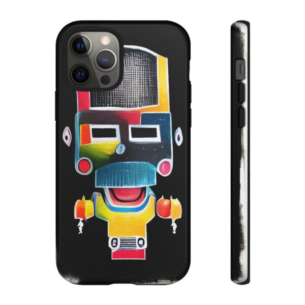 Rainbow Designs Robot On Tough Cases Custom Phone Cases For iPhone Google Pixel and Samsung Series - Image 35