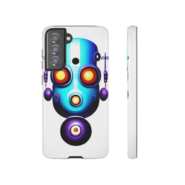 Rainbow Designs Robot On Tough Cases Custom Phone Cases For iPhone Google Pixel and Samsung Series - Image 79