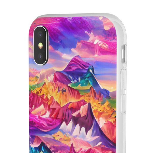 Rainbow Designs Colorful Nature  On Flexi Cases Custom Phone Cases For iPhone and Samsung Series - Image 8