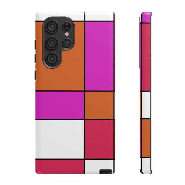 Rainbow Designs Mondrian Art On Tough Cases Custom Phone Cases For iPhone Google Pixel and Samsung Series - Image 91