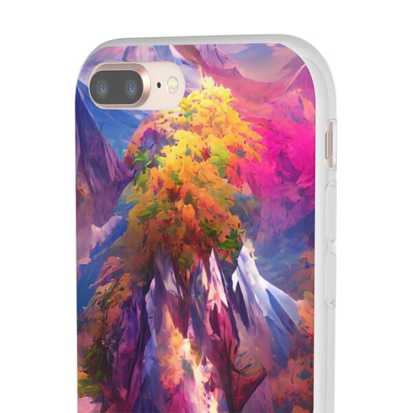 Rainbow Designs Colorful Nature  On Flexi Cases Custom Phone Cases For iPhone and Samsung Series - Image 5