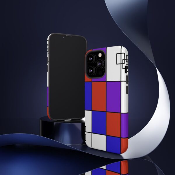 Rainbow Designs Mondrian Art On Tough Cases Custom Phone Cases For iPhone Google Pixel and Samsung Series - Image 48