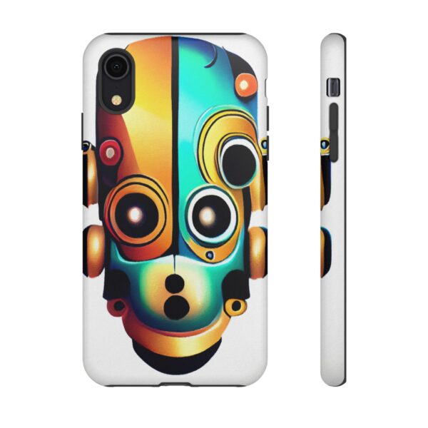 Rainbow Designs Robot On Tough Cases Custom Phone Cases For iPhone Google Pixel and Samsung Series - Image 8