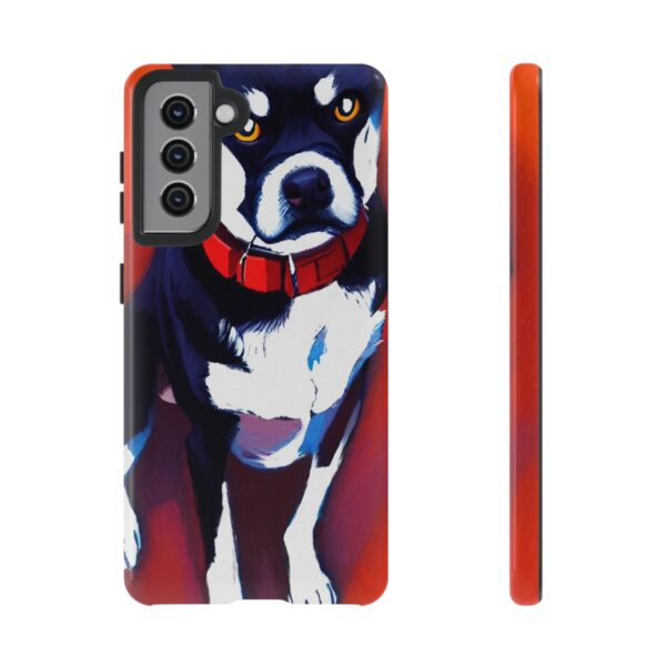 Rainbow Designs Dog Portrait On Tough Cases Custom Phone Cases For iPhone Google Pixel and Samsung Series. - Image 55