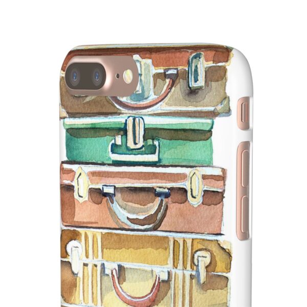 Suitcases stack Snap Cases Custom Phone Cases For Samsung Google Pixel and iPhone Lines - Image 18