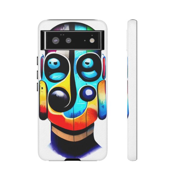 Rainbow Designs Robot On Tough Cases Custom Phone Cases For iPhone Google Pixel and Samsung Series - Image 73