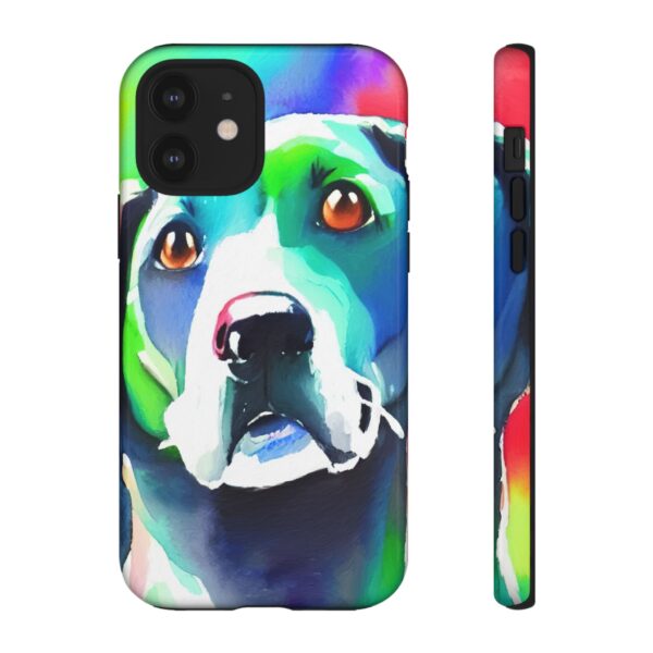 Dog Portrait On Tough Cases Custom Phone Cases For iPhone Google Pixel and Samsung Series - Image 33