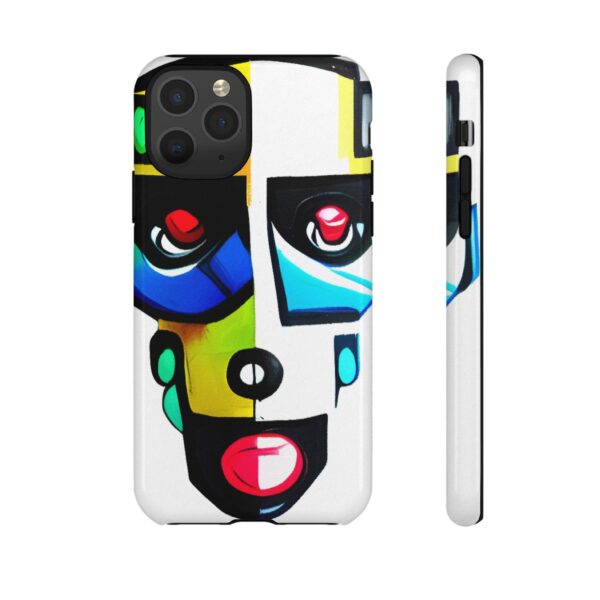 Rainbow Designs Robot On Tough Cases Custom Phone Cases For iPhone Google Pixel and Samsung Series - Image 21