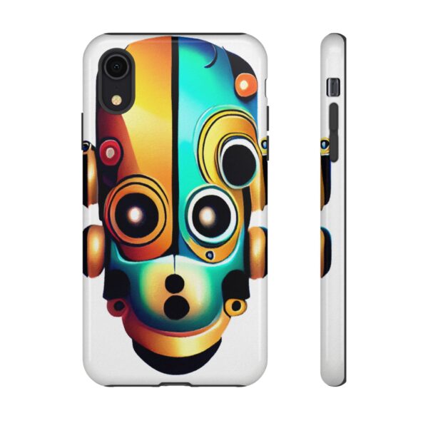 Rainbow Designs Robot On Tough Cases Custom Phone Cases For iPhone Google Pixel and Samsung Series - Image 7