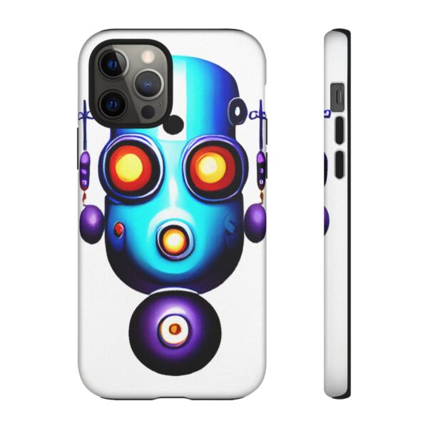 Rainbow Designs Robot On Tough Cases Custom Phone Cases For iPhone Google Pixel and Samsung Series - Image 36