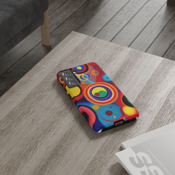 Rainbow Designs Circles in Circles On Tough Cases Custom Phone Cases For iPhone Google Pixel and Samsung Series - Image 82