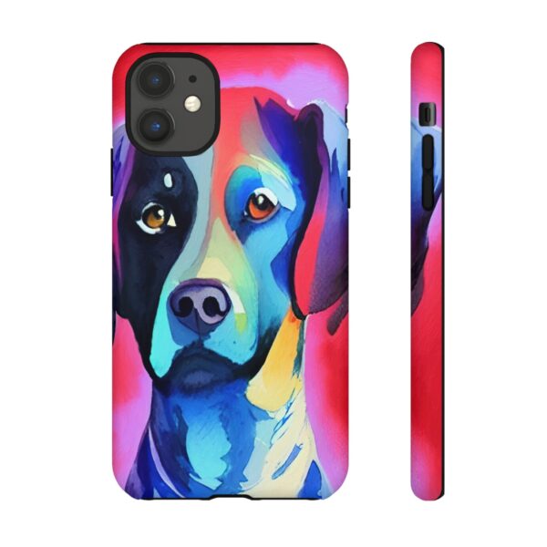 Rainbow Designs Dog Portrait On Tough Cases Custom Phone Cases For iPhone Google Pixel and Samsung Series - Image 20