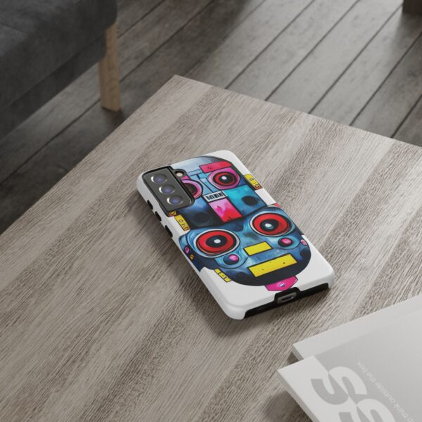 Rainbow Designs Robot On Tough Cases Custom Phone Cases For iPhone Google Pixel and Samsung Series - Image 82