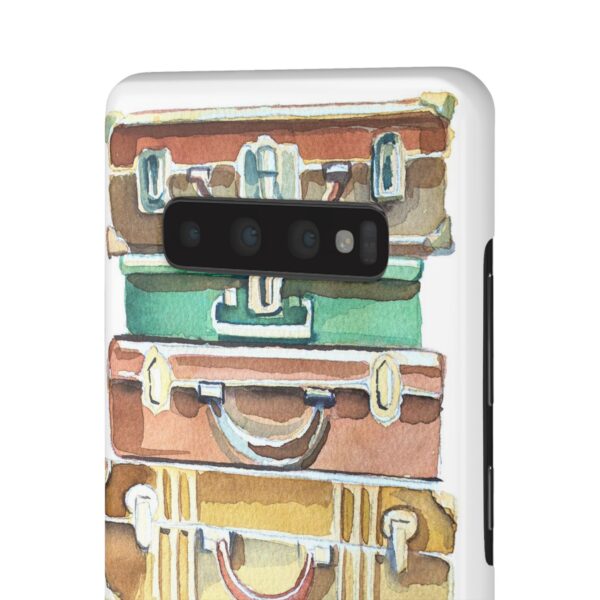 Suitcases stack Snap Cases Custom Phone Cases For Samsung Google Pixel and iPhone Lines - Image 38