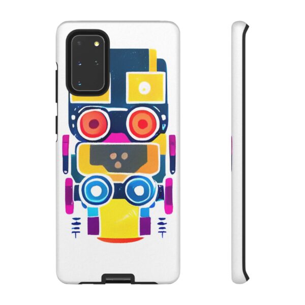 Rainbow Designs Robot On Tough Cases Custom Phone Cases For iPhone Google Pixel and Samsung Series - Image 30