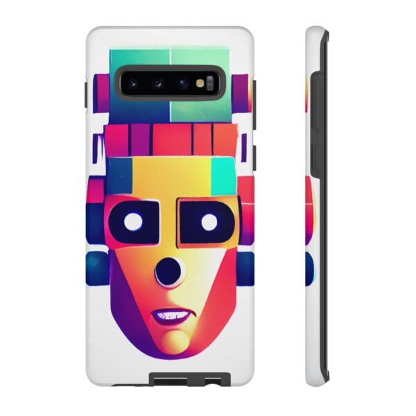 Rainbow Designs Robot On Tough Cases Custom Phone Cases For iPhone Google Pixel and Samsung Series - Image 17