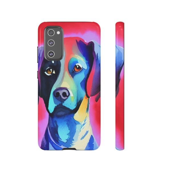 Rainbow Designs Dog Portrait On Tough Cases Custom Phone Cases For iPhone Google Pixel and Samsung Series - Image 75