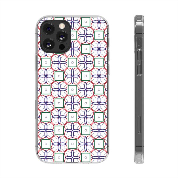 Intricate Geometric Design Clear Cases For iPhone & Samsung - Image 28