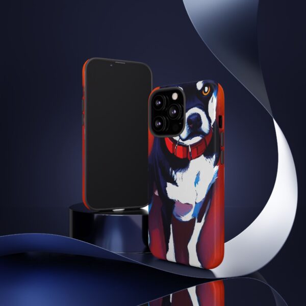 Rainbow Designs Dog Portrait On Tough Cases Custom Phone Cases For iPhone Google Pixel and Samsung Series. - Image 48