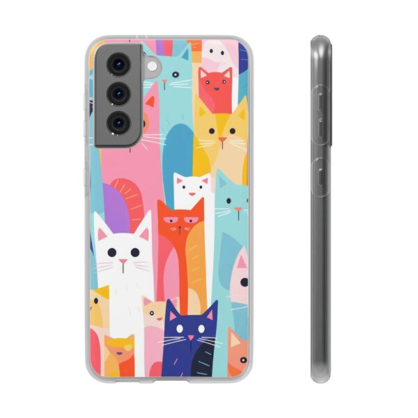 Cute Kitten Flexi Cases 3 For iPhone and Samsung - Image 164